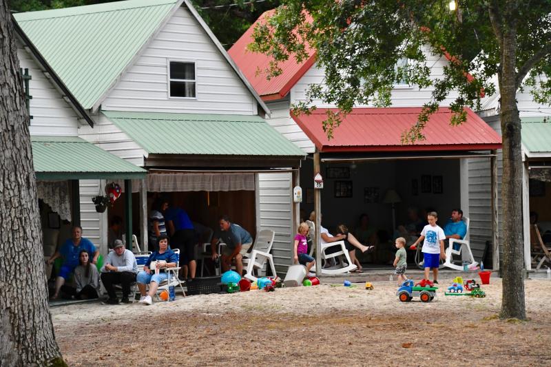 Carey’s Camp is a family affair, attracting generations of local people.
